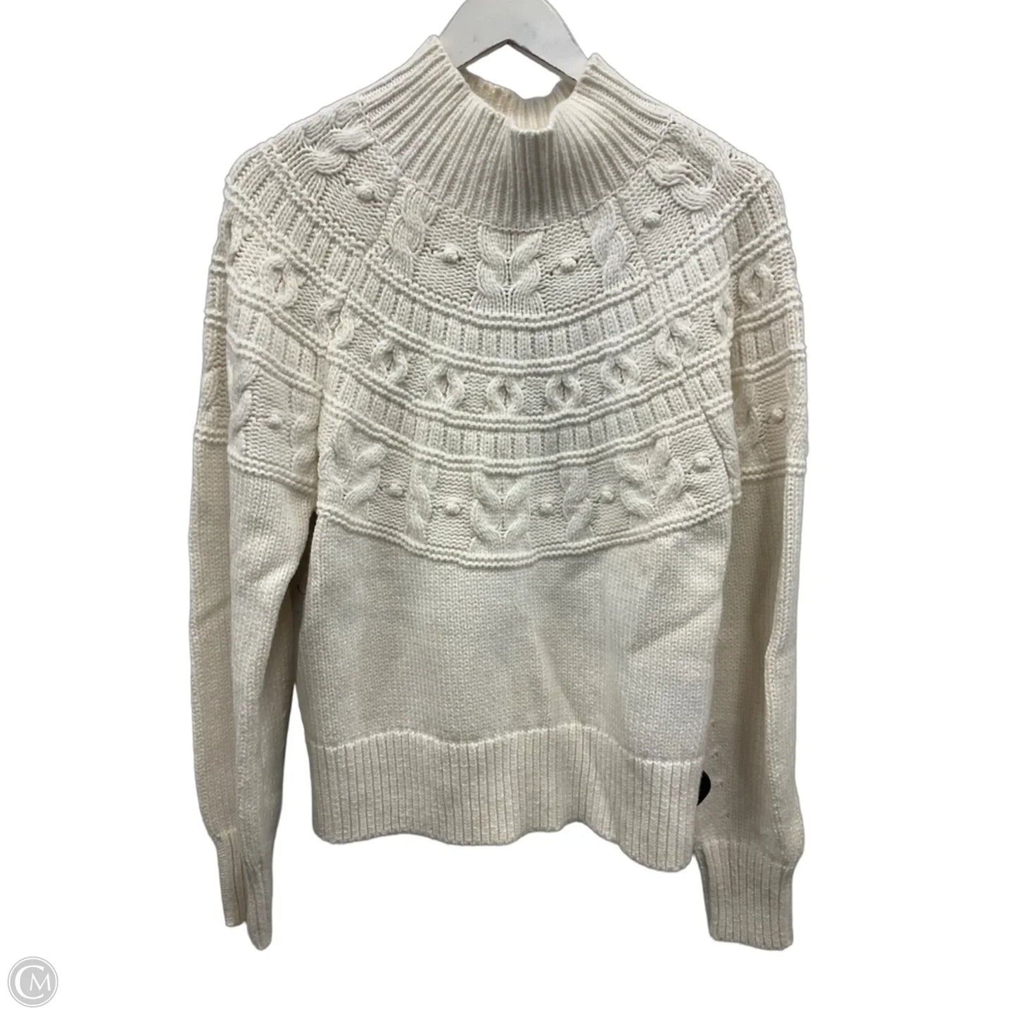 Sweater By Banana Republic In White, Size: M