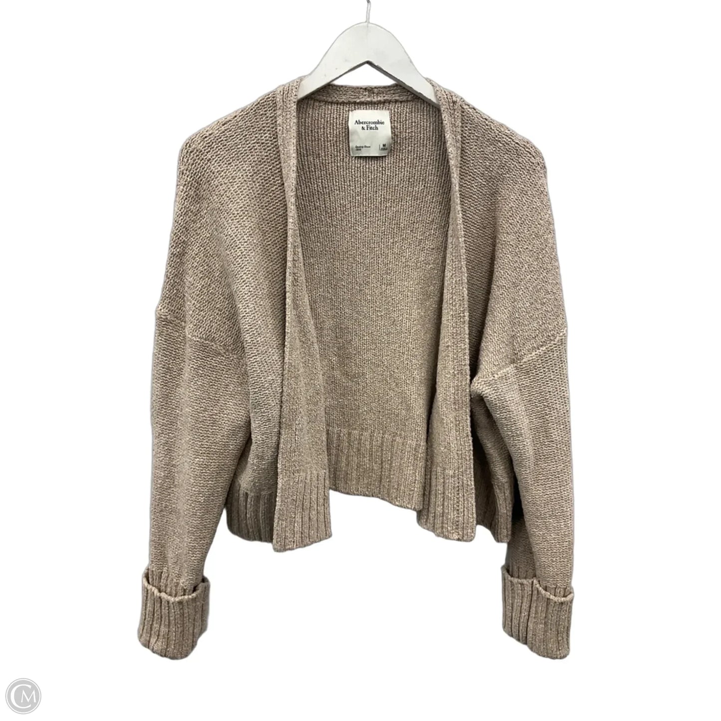 Cardigan By Abercrombie And Fitch In Brown, Size: M