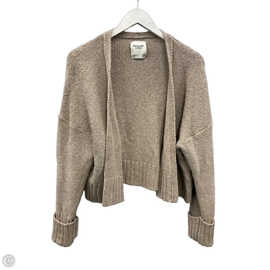 Cardigan By Abercrombie And Fitch In Brown, Size: M