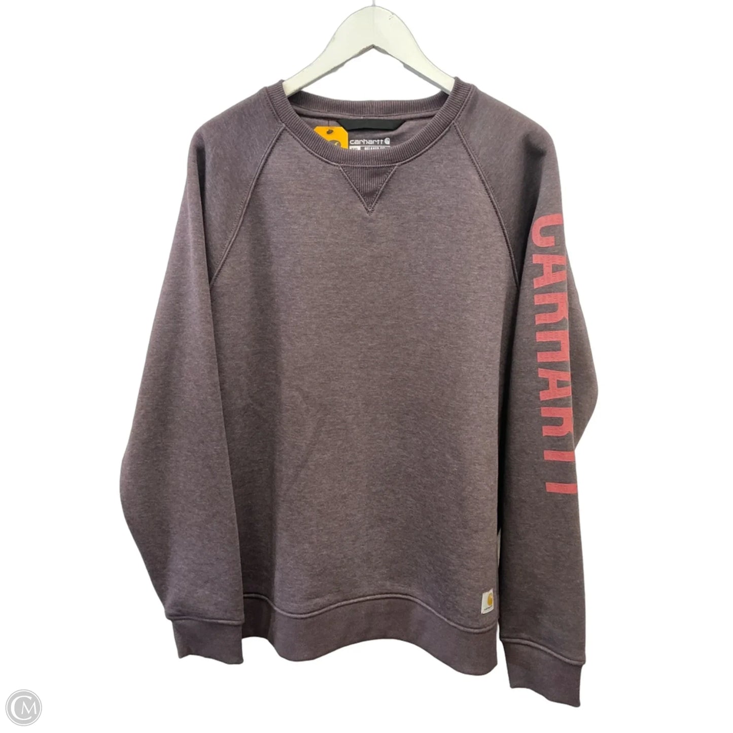 Sweatshirt Crewneck By Carhartt In Red, Size: Xxl
