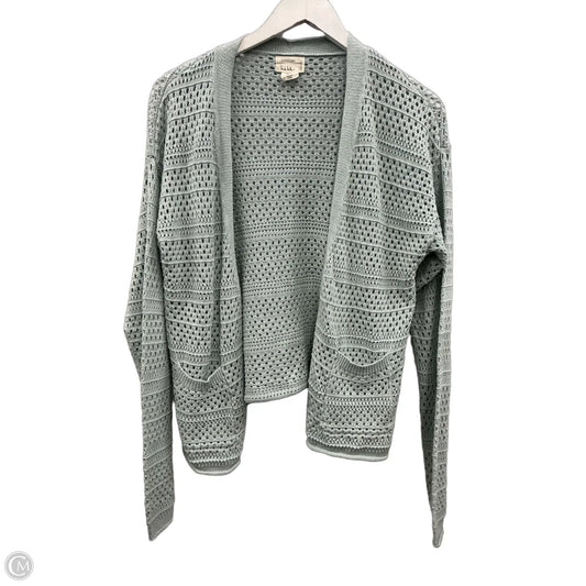 Cardigan By Nicole By Nicole Miller In Teal, Size: M