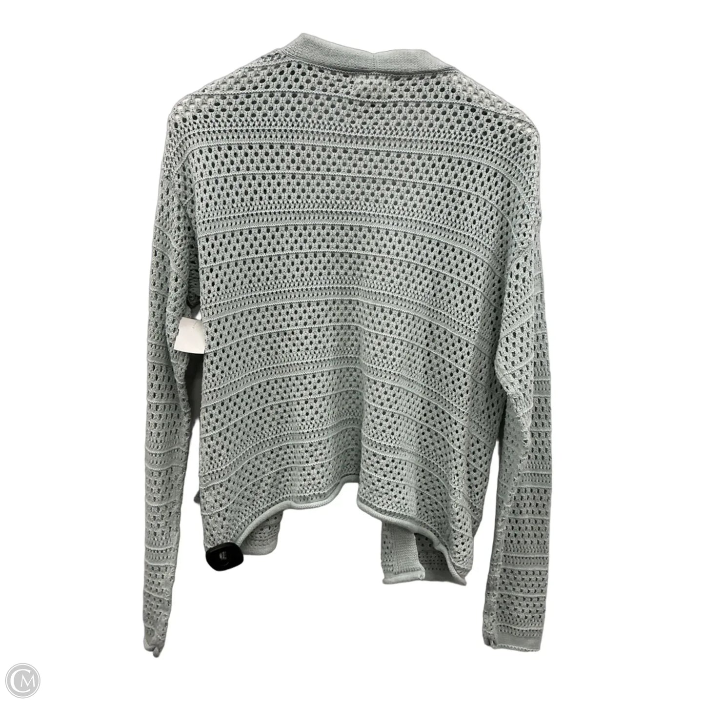 Cardigan By Nicole By Nicole Miller In Teal, Size: M