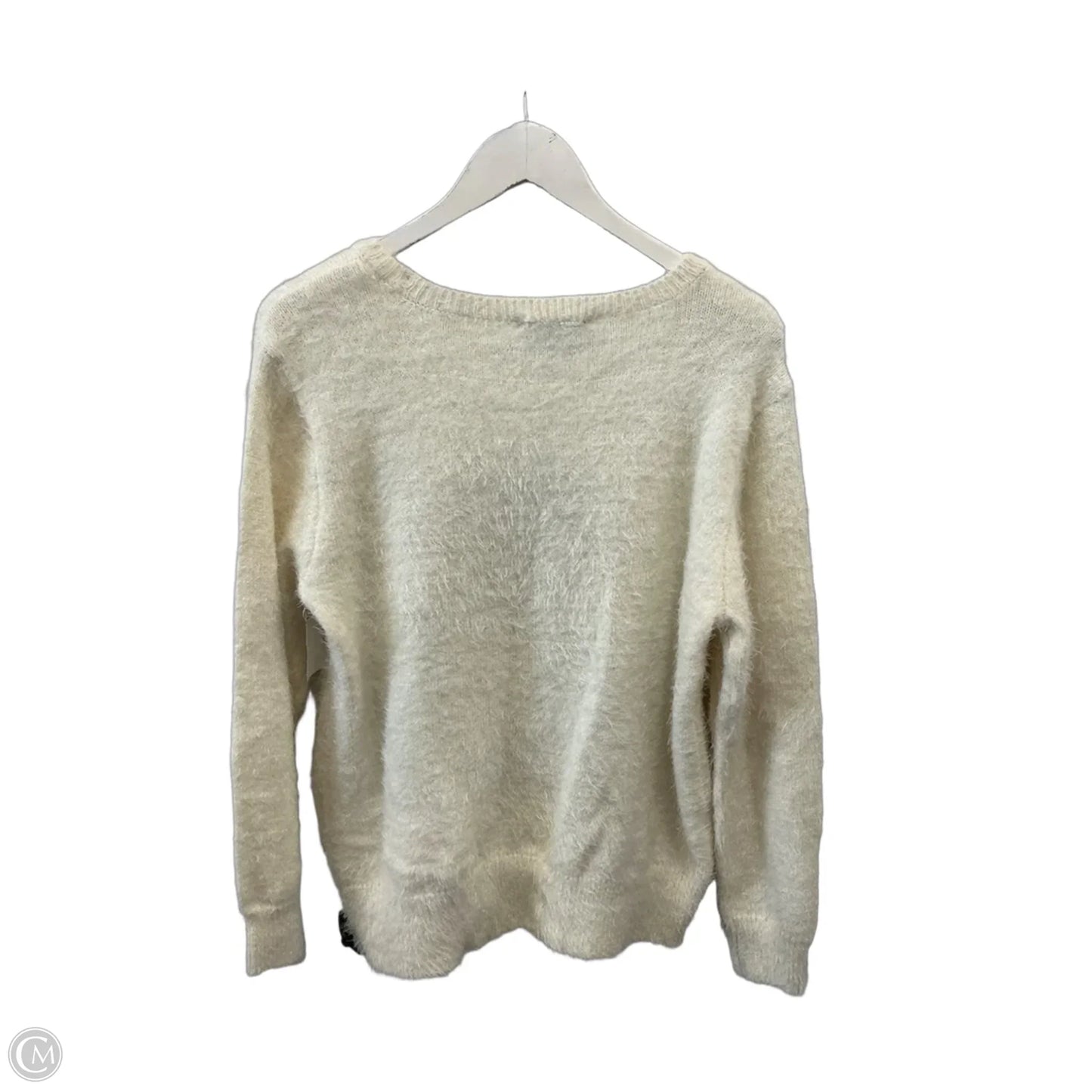 Sweater By Black Rivet In White, Size: L