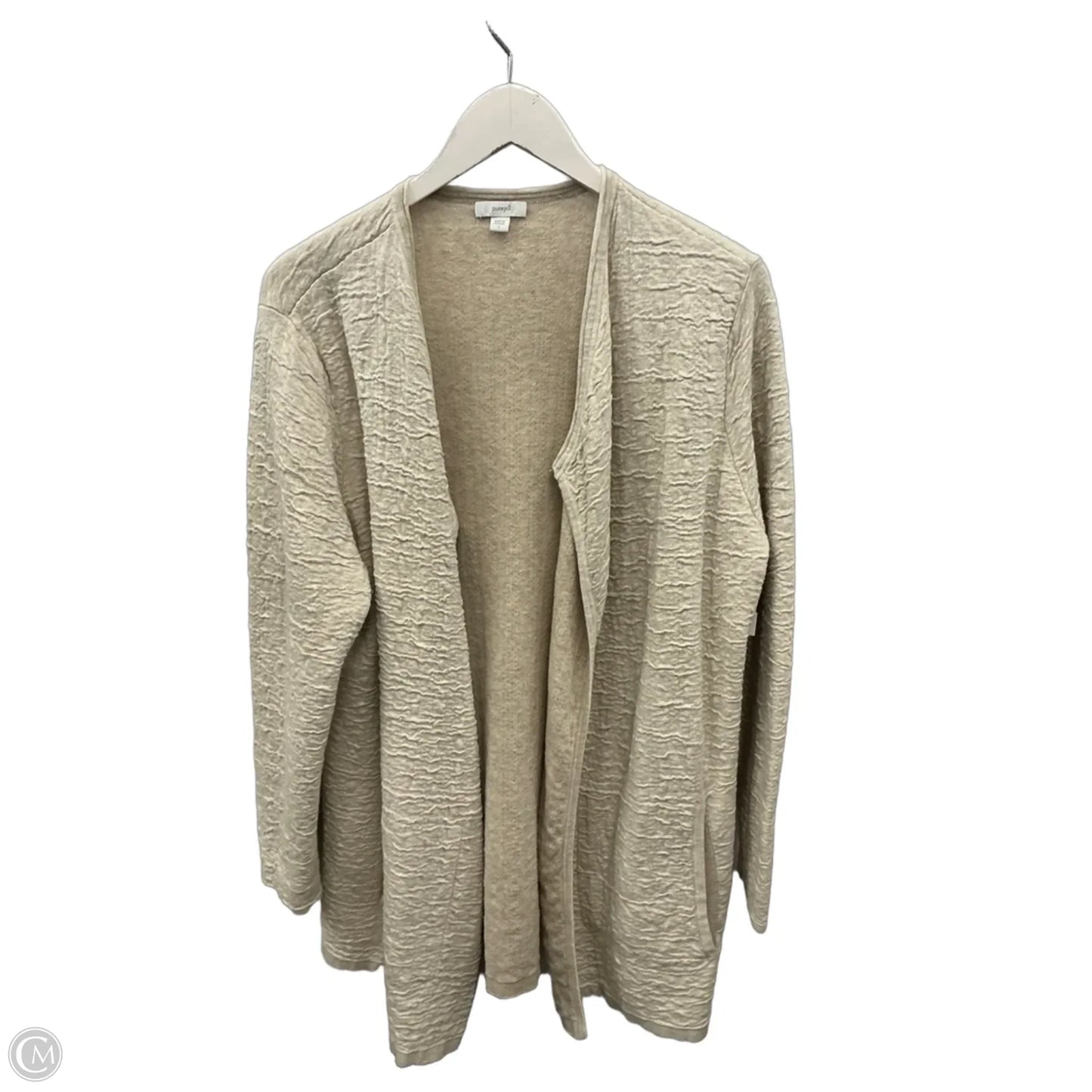 Cardigan By J. Jill In Cream, Size: L