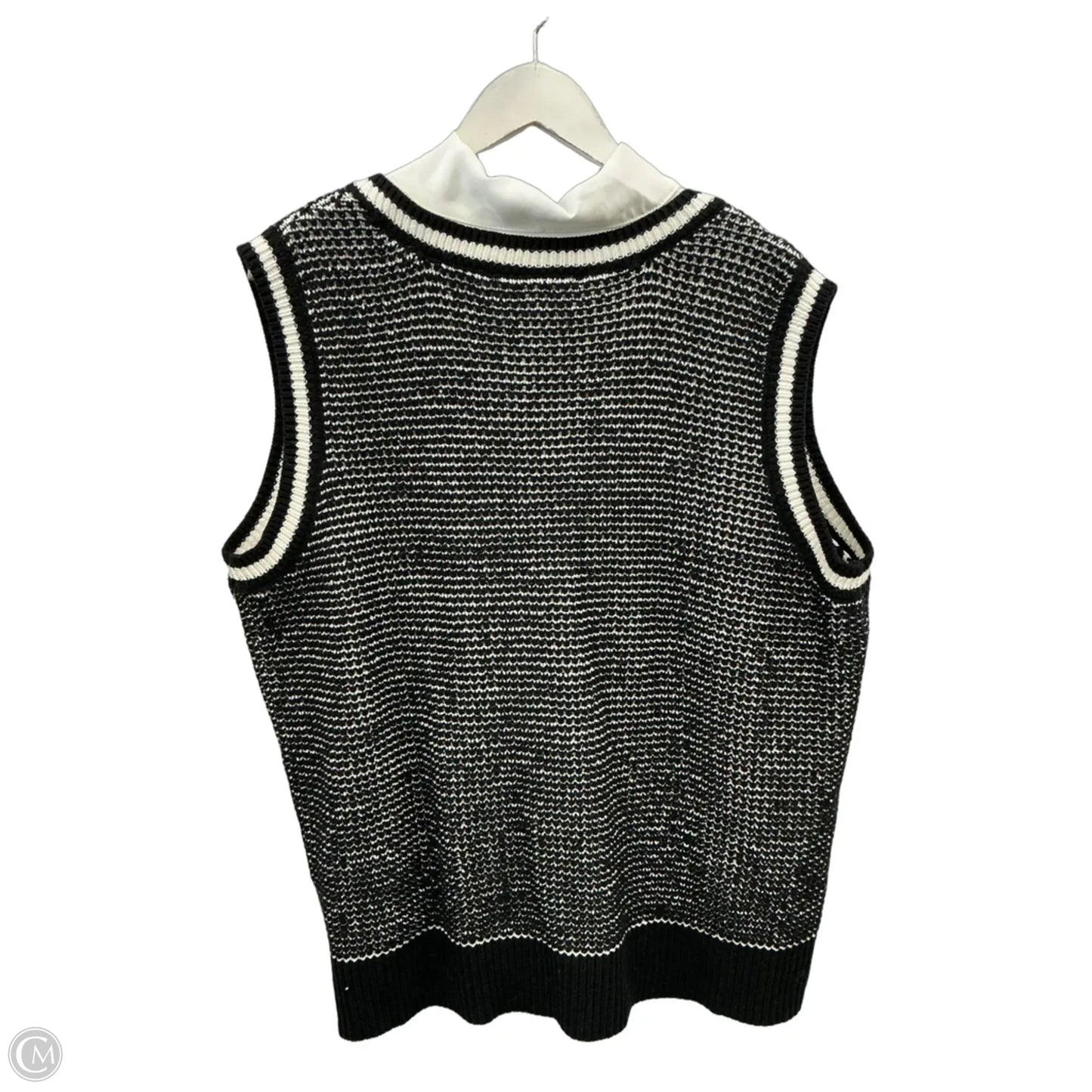 Sweater Short Sleeve By Eloquii In Black, Size: 2x