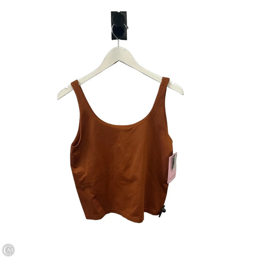 Athletic Tank Top By Avec Les Filles In Orange, Size: Xl