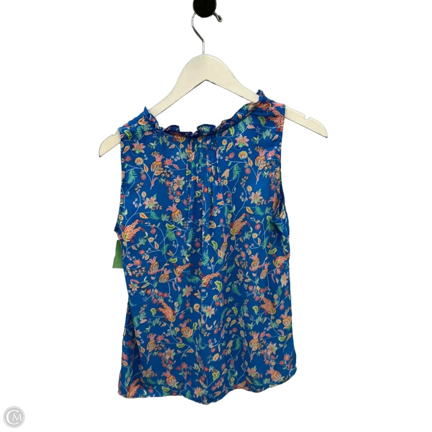 Top Sleeveless By Rose And Olive In Blue, Size: Xs