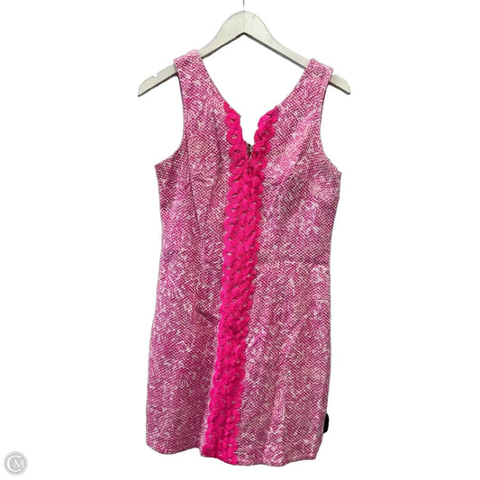 Dress Designer By Lilly Pulitzer In Pink & Purple, Size: M
