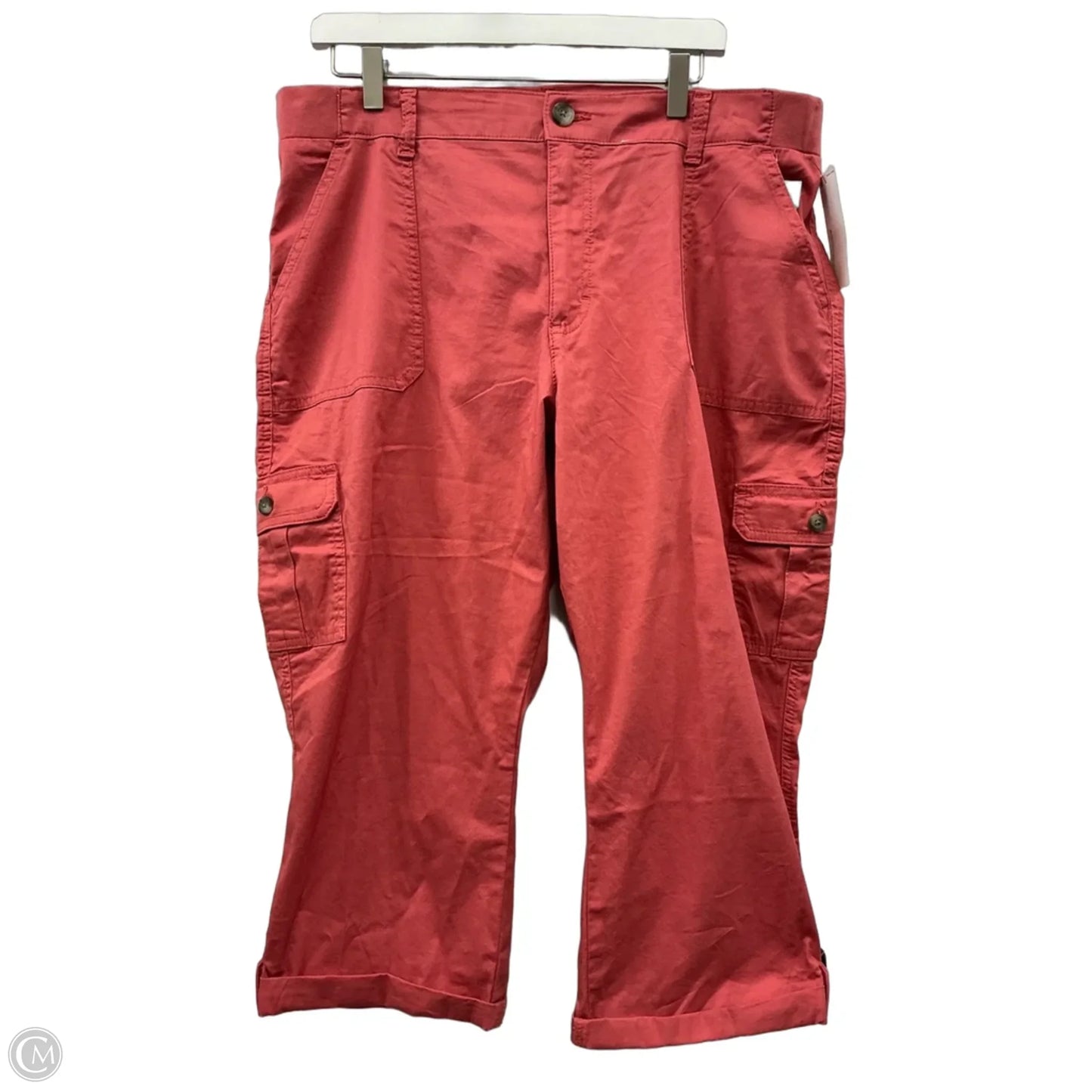 Capris By Lee In Orange, Size: 18