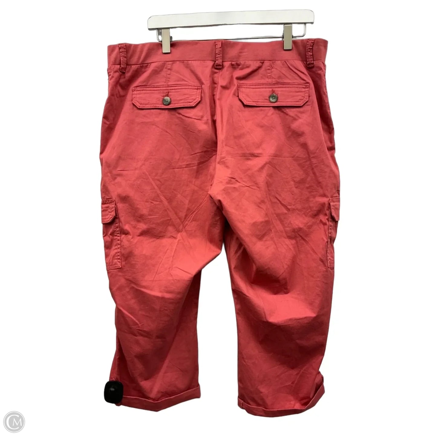 Capris By Lee In Orange, Size: 18