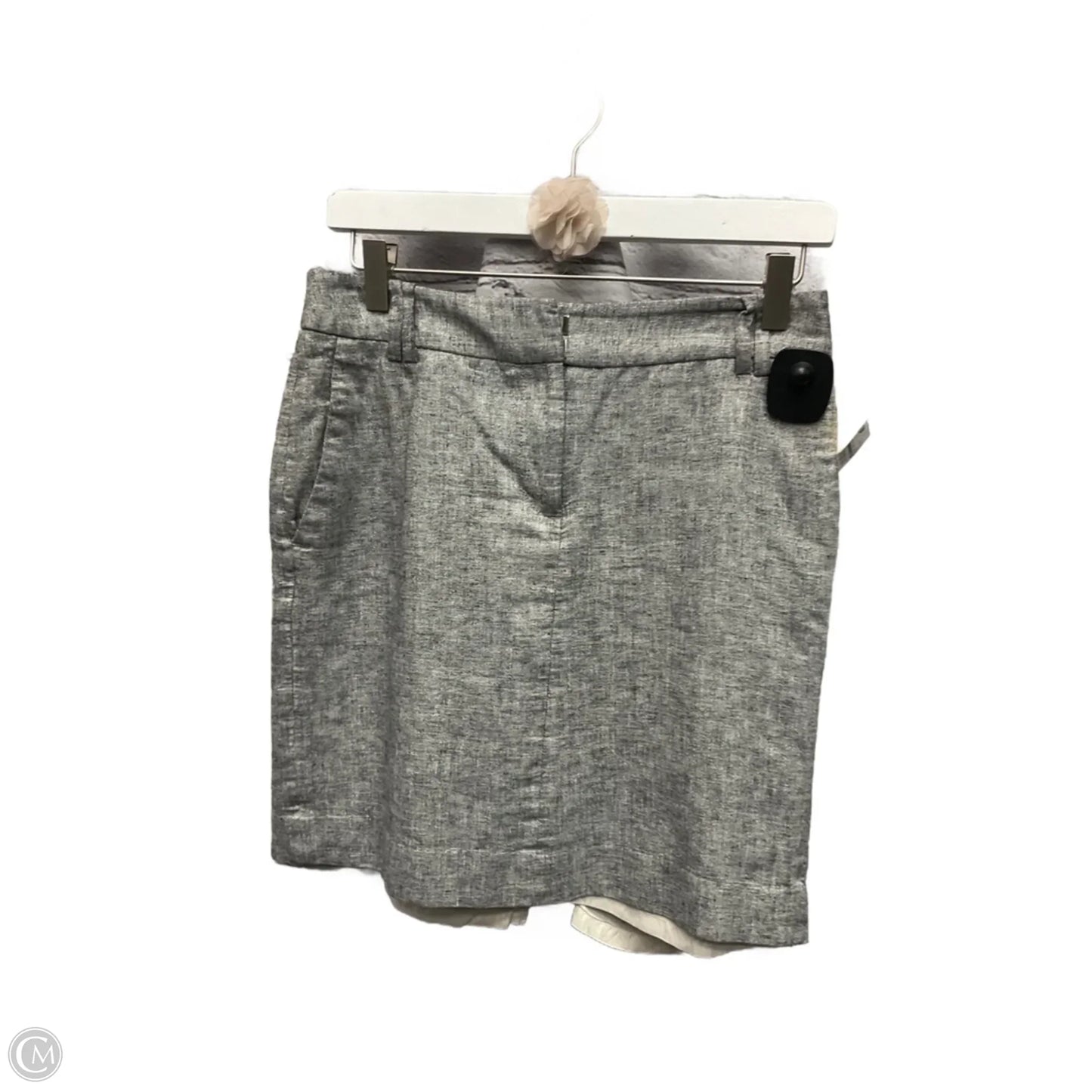 Skirt Mini & Short By Loft In Grey, Size: 2