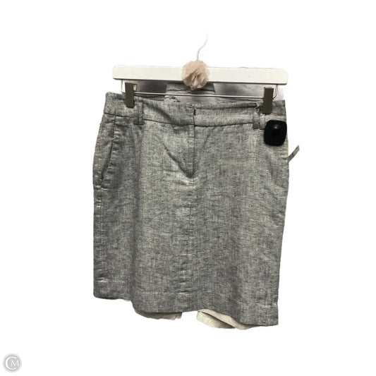 Skirt Mini & Short By Loft In Grey, Size: 2