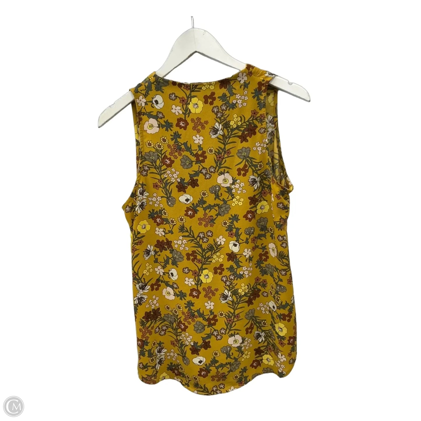 Top Sleeveless By Dalia In Yellow, Size: M