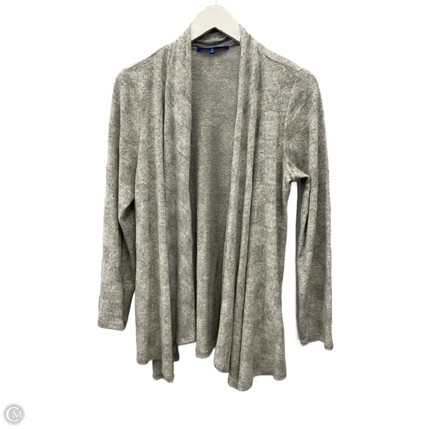 Cardigan By Apt 9 In Grey, Size: M