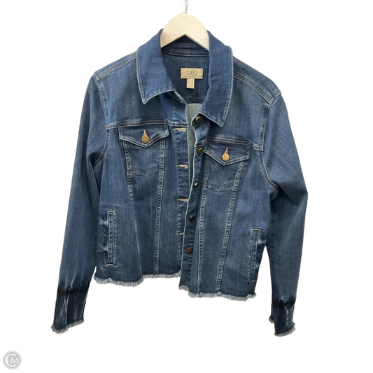 Jacket Denim By Logo In Blue Denim, Size: L