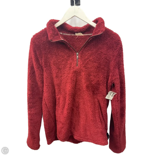 Athletic Fleece By Hem & Thread In Maroon, Size: M