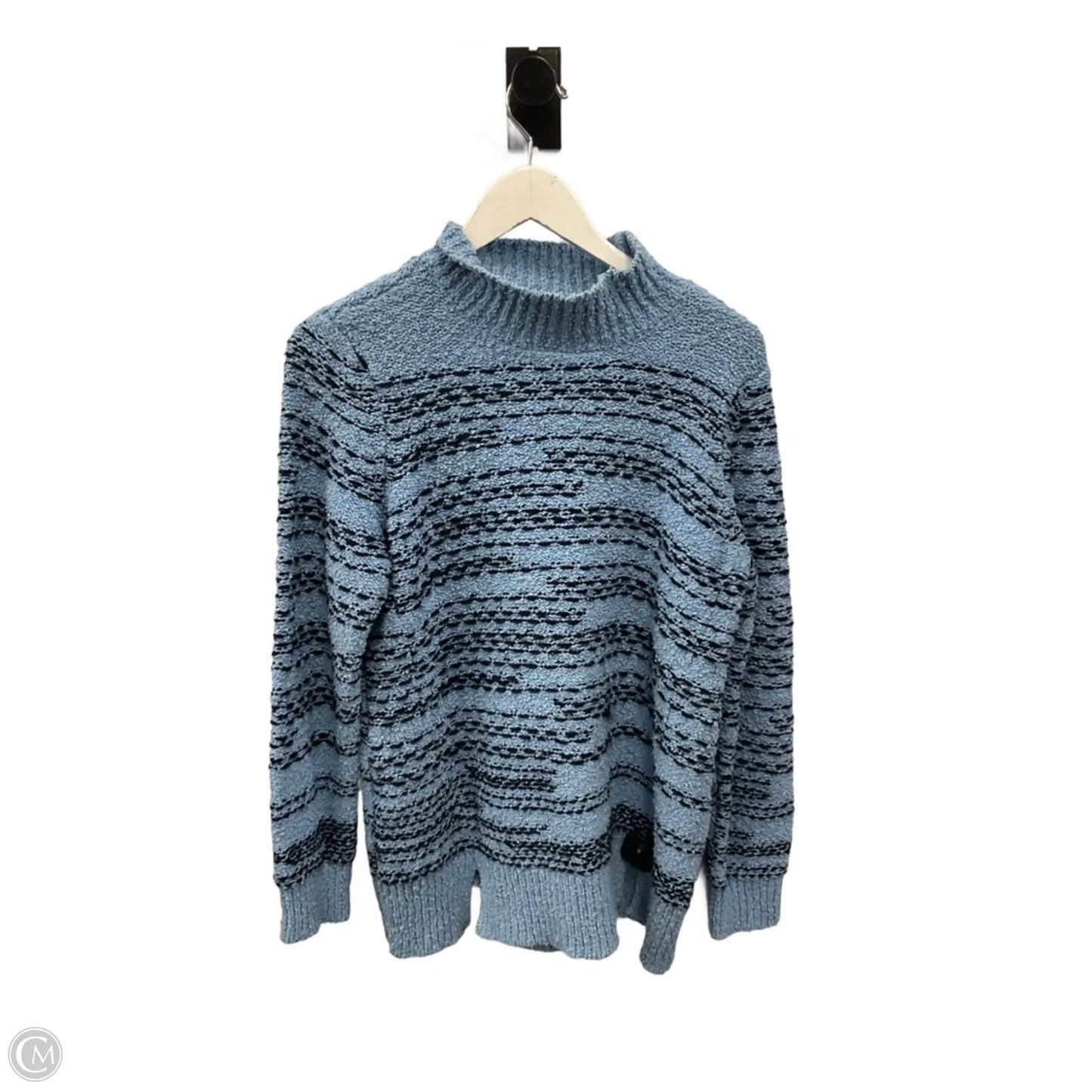 Sweater By Susan Graver In Blue, Size: L