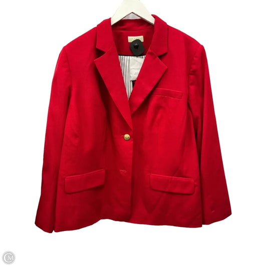 Blazer By Appleseeds In Red, Size: 1x
