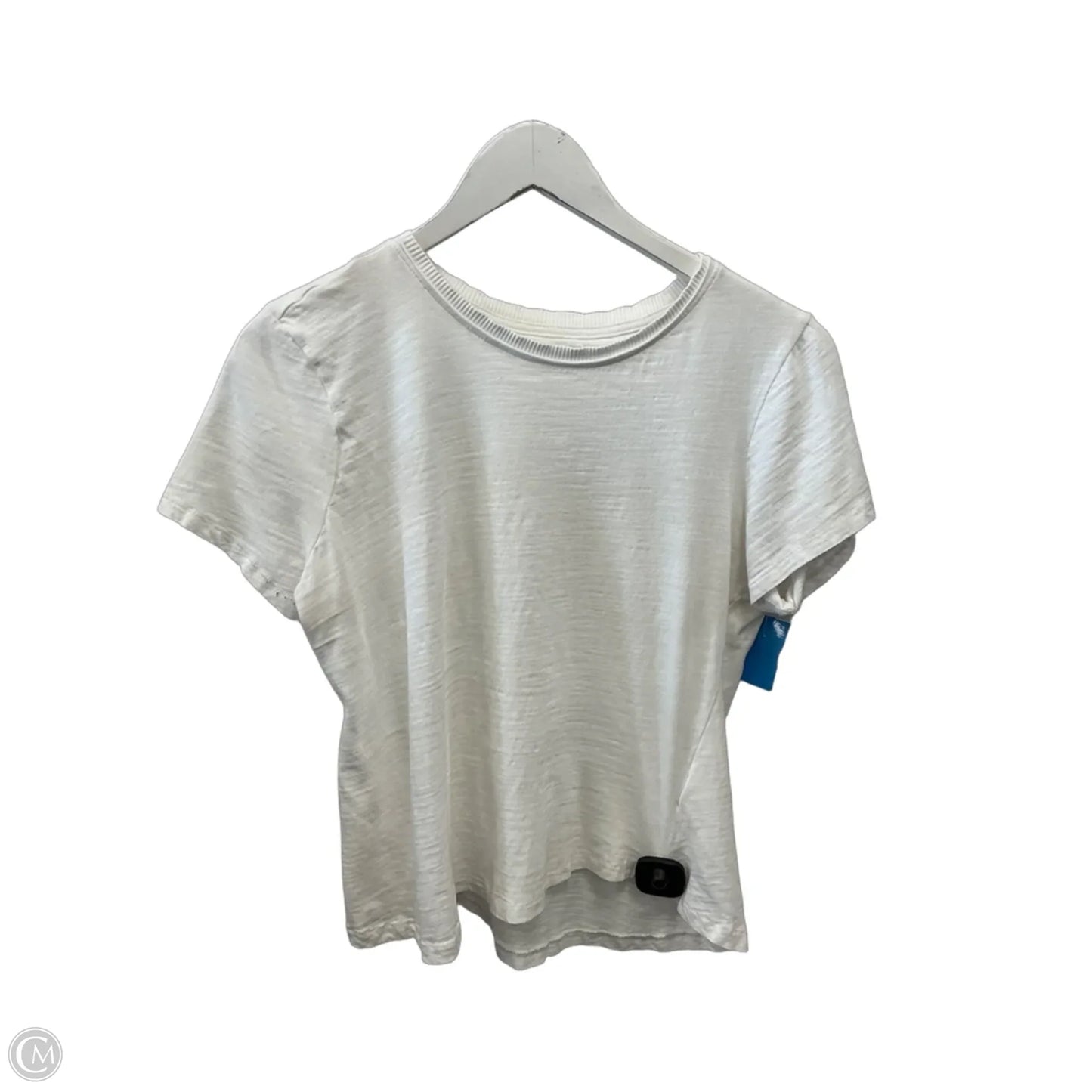 Top Short Sleeve Basic By Grey State In White, Size: L