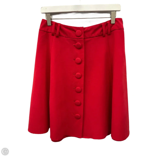 Skirt Mini & Short By Cato In Red, Size: 4