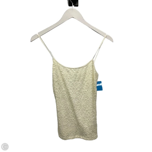 Tank Top By Aeropostale In Cream, Size: L
