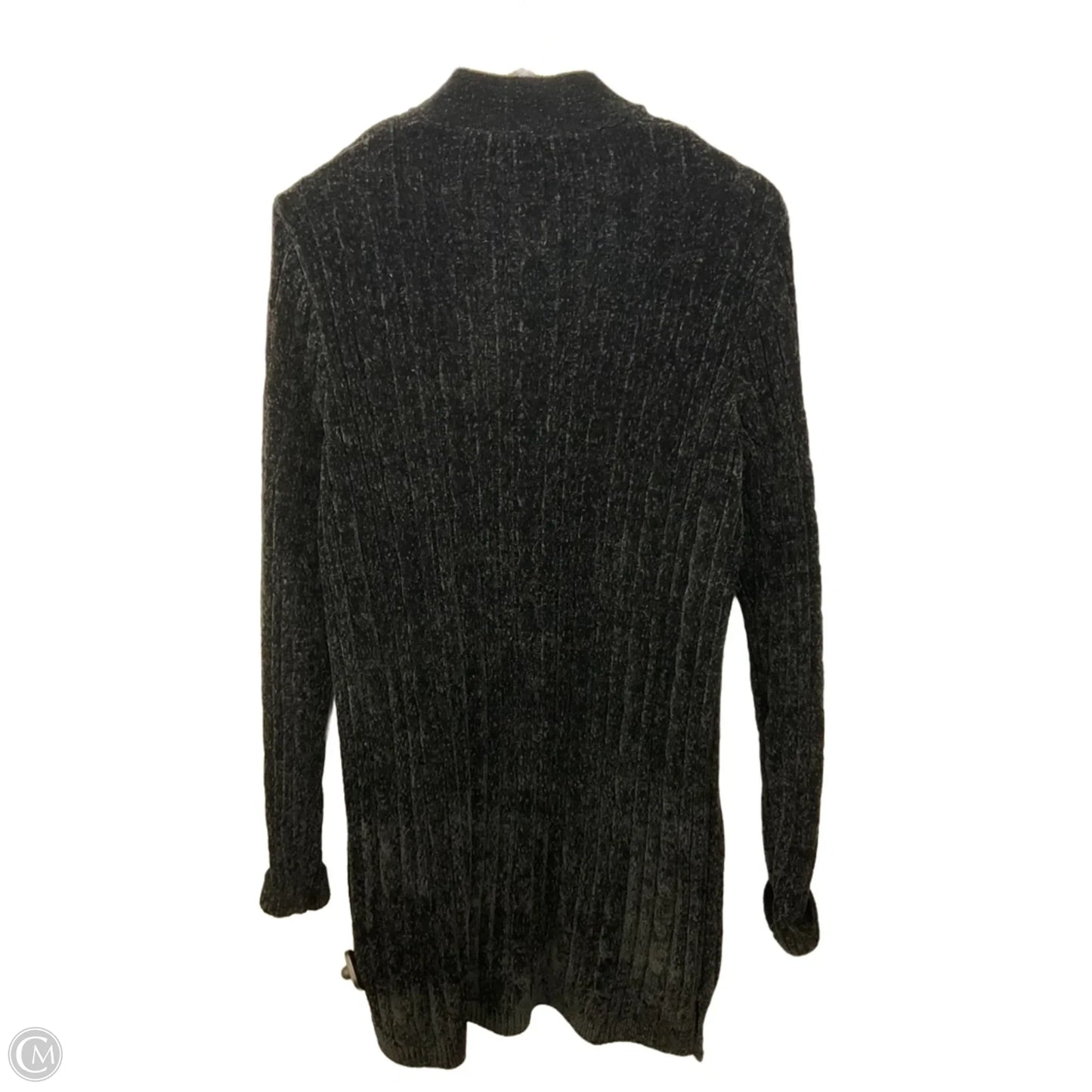 Sweater Cardigan By Matty M In Black, Size: L