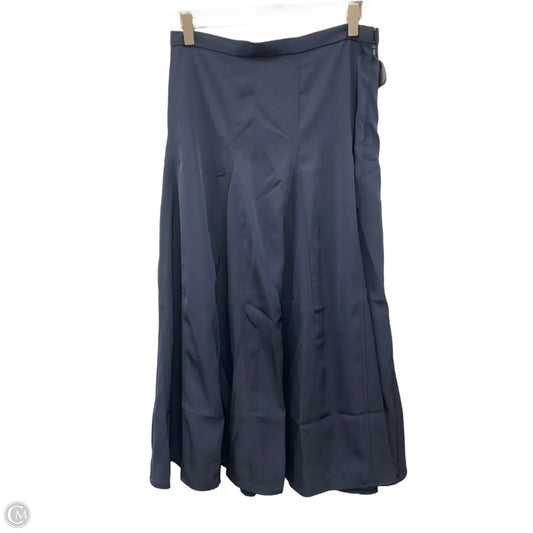 Skirt Maxi By Banana Republic In Navy, Size: 8