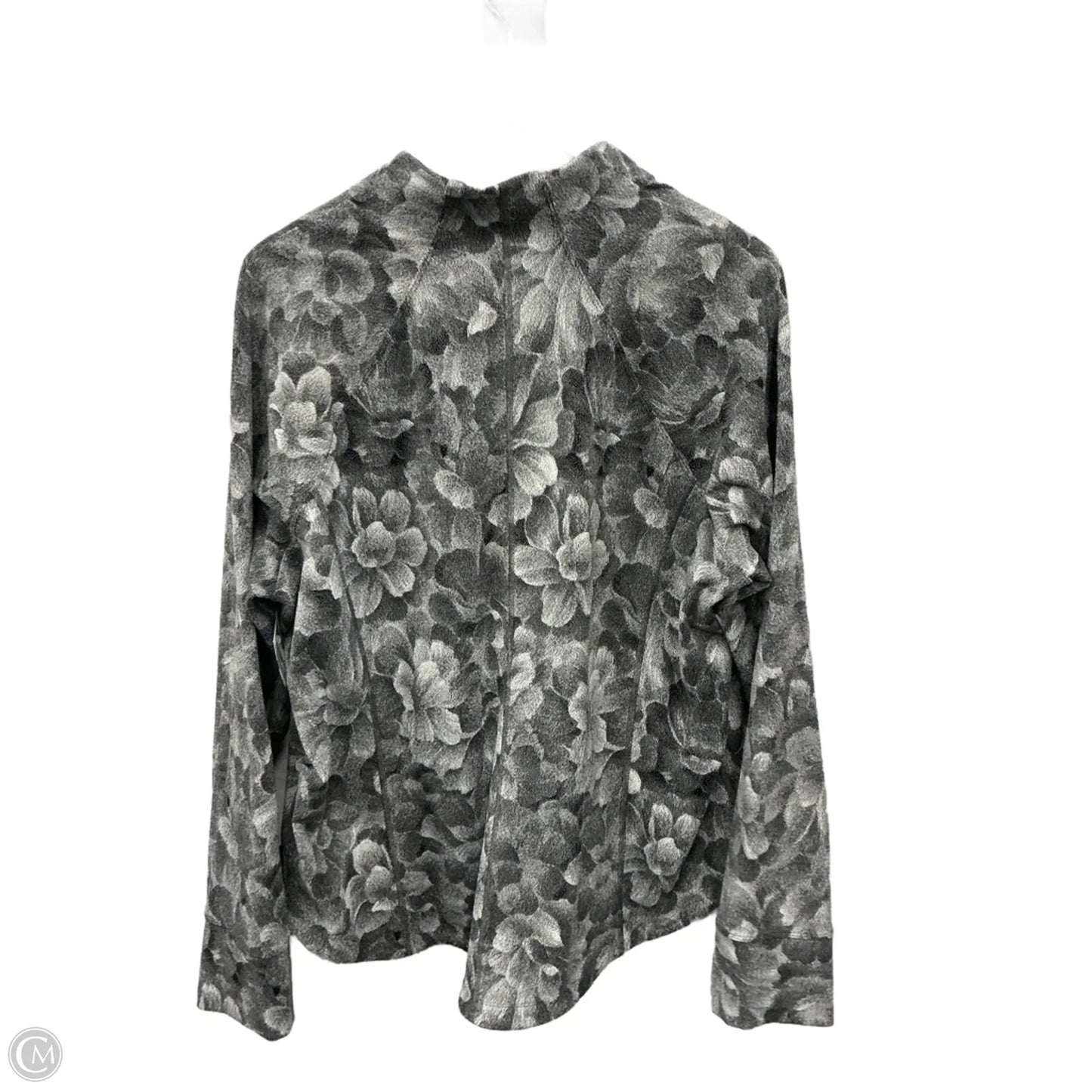 Athletic Jacket By Athleta In Grey, Size: 2x