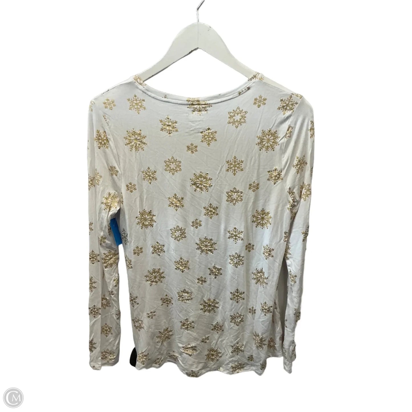 Top Long Sleeve By Apt 9 In White, Size: S
