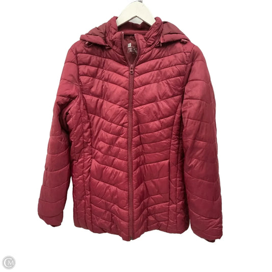 Jacket Puffer & Quilted By Xersion In Red, Size: L
