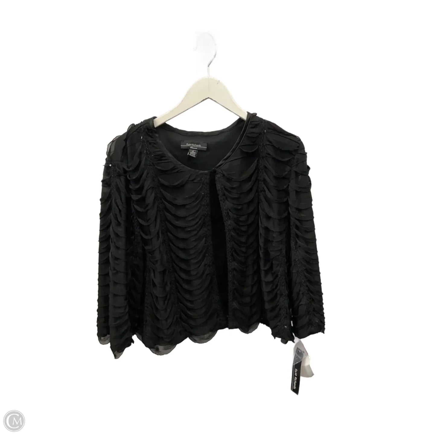 Bolero By R And M Richards In Black, Size: 1x