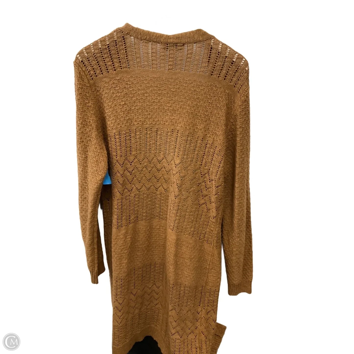 Cardigan By Christopher And Banks In Tan, Size: L