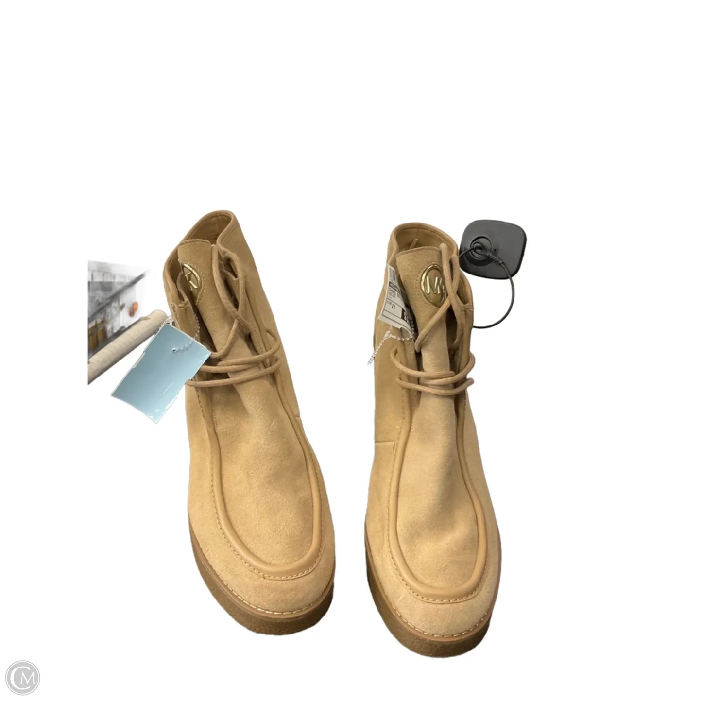 Shoes Designer By Michael Kors In Beige, Size: 11