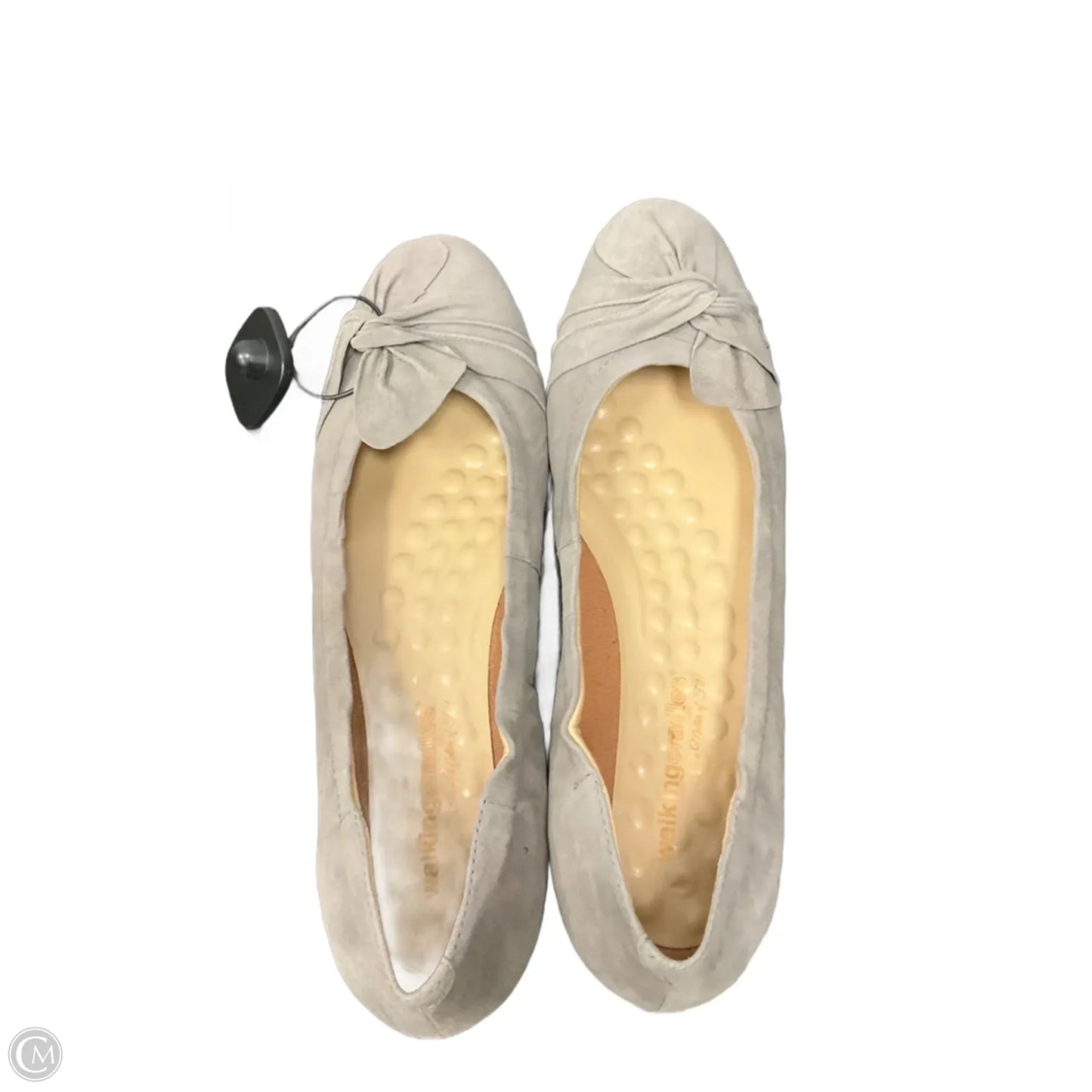 Shoes Flats By Clothes Mentor In Grey, Size: 13