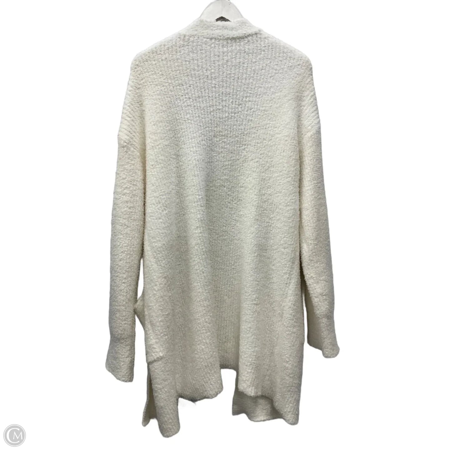 Sweater Cardigan By Time And Tru In Ivory, Size: Xl