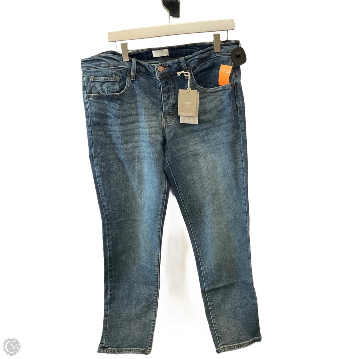 Jeans Straight By Cma In Blue Denim, Size: 12