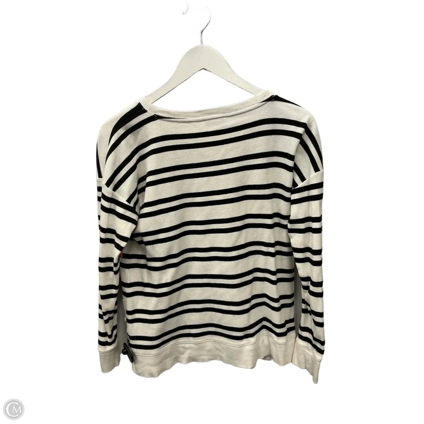 Top 3/4 Sleeve By Talbots In Striped Pattern, Size: Mp