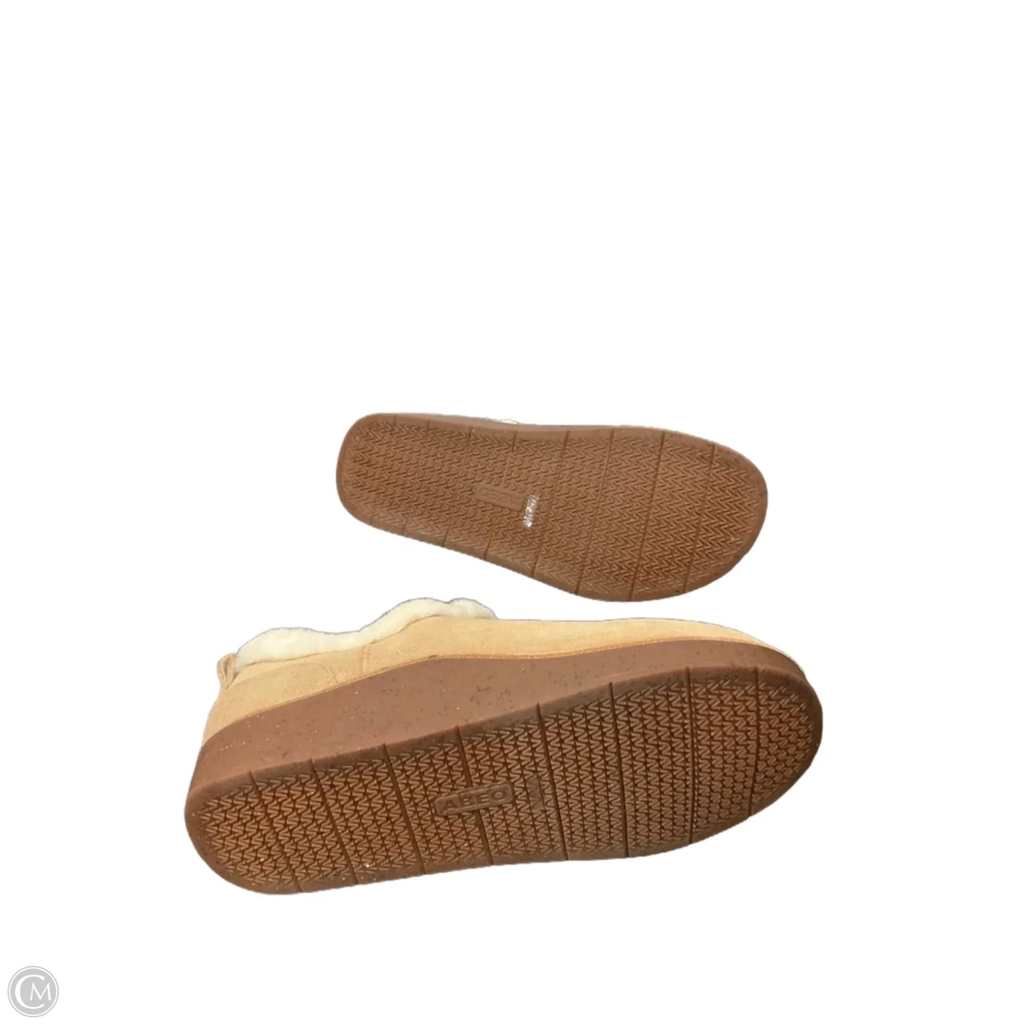Shoes Heels Platform By Abeo In Beige, Size: 8
