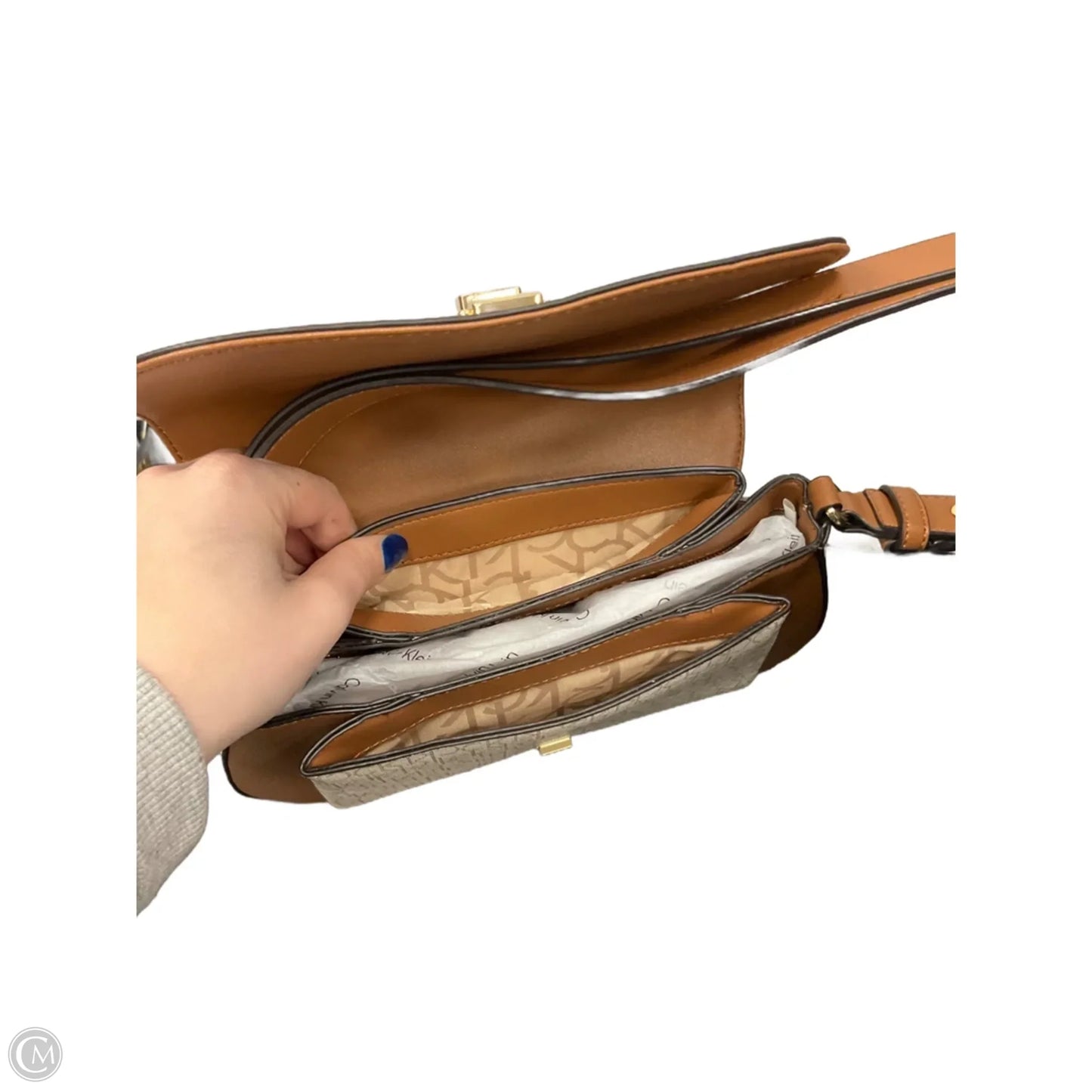 Handbag By Calvin Klein, Size: Large