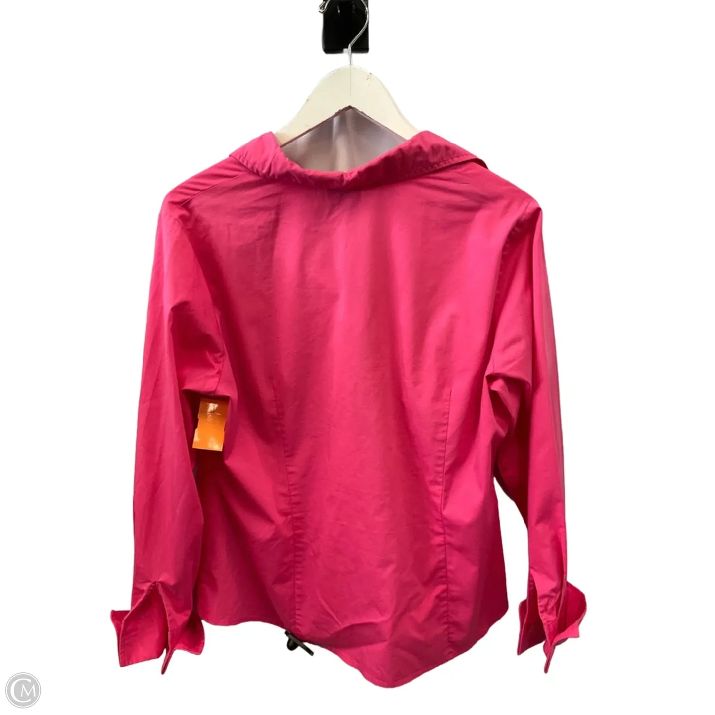 Top Long Sleeve By Worthington In Pink, Size: Xl