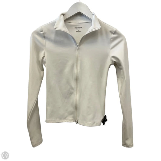 Athletic Jacket By Wild Fable In White, Size: Xs