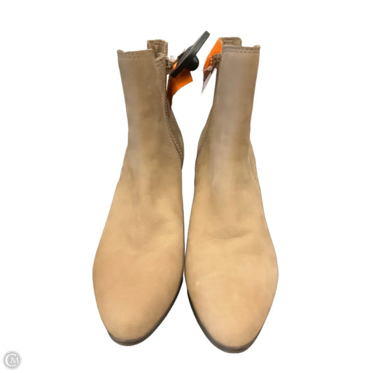 Boots Designer By Frye In Tan, Size: 8.5