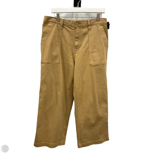 Pants Cropped By Tommy Bahama In Tan, Size: 12