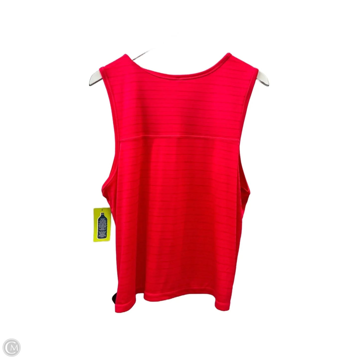 Athletic Tank Top By Clothes Mentor In Coral, Size: 2x