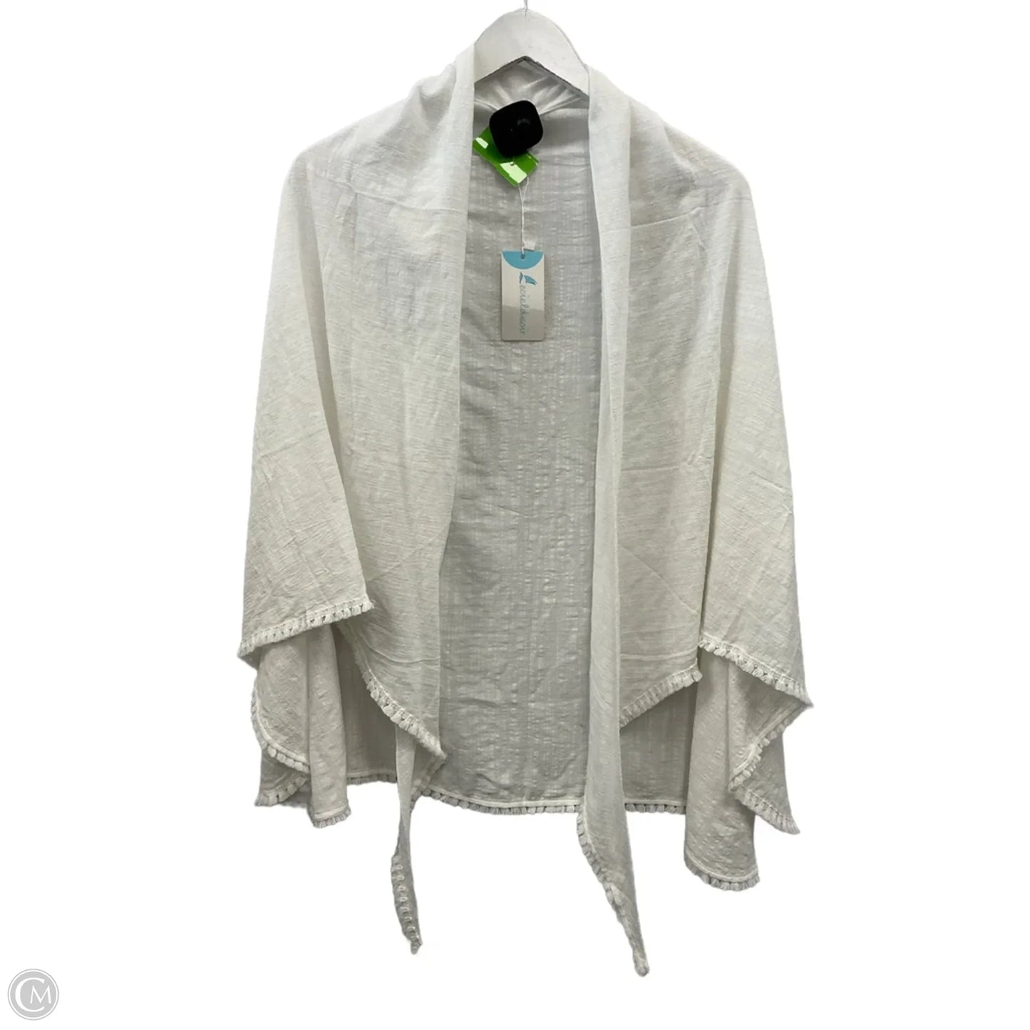 Swimwear Cover-up By Clothes Mentor In White, Size: S
