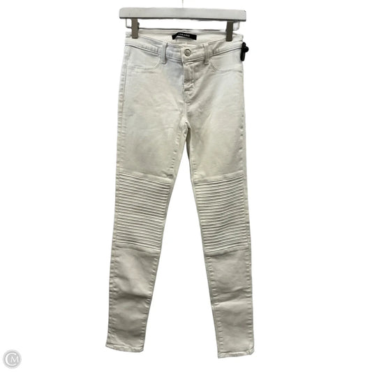 Jeans Skinny By J Brand In White Denim, Size: 2