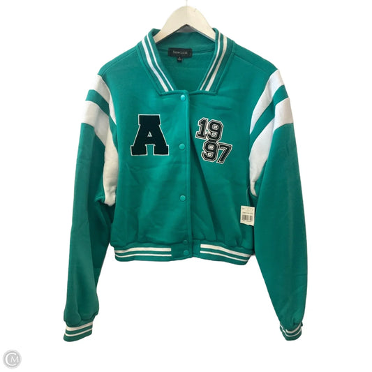 Jacket Other By New Look In Teal, Size: L