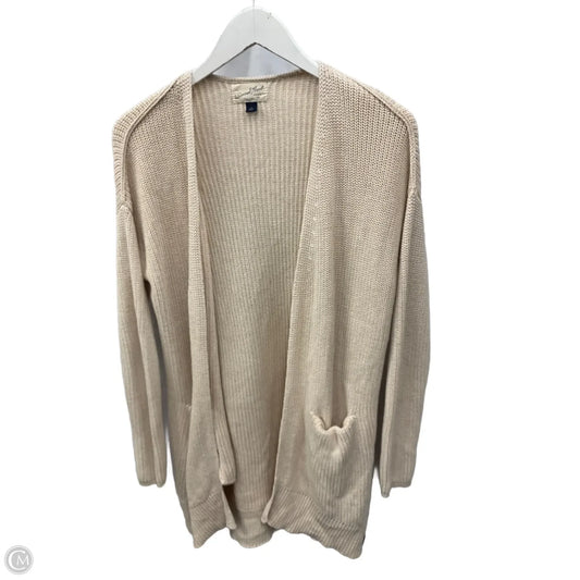 Sweater Cardigan By Universal Thread In Beige, Size: S