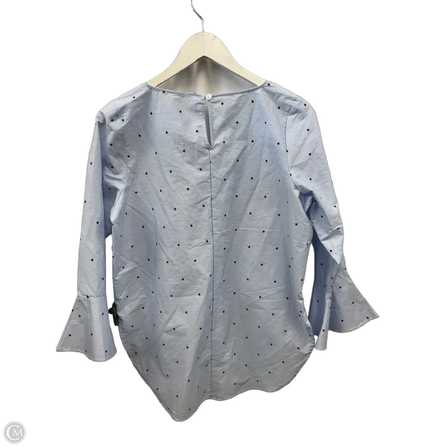 Top Long Sleeve By Clothes Mentor In Striped Pattern, Size: L