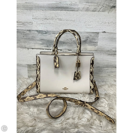 Handbag Designer By Coach, Size: Medium
